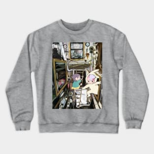 Hollow Crewneck Sweatshirt